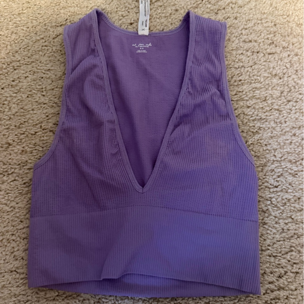 Urban Outfitters Purple Crop Top